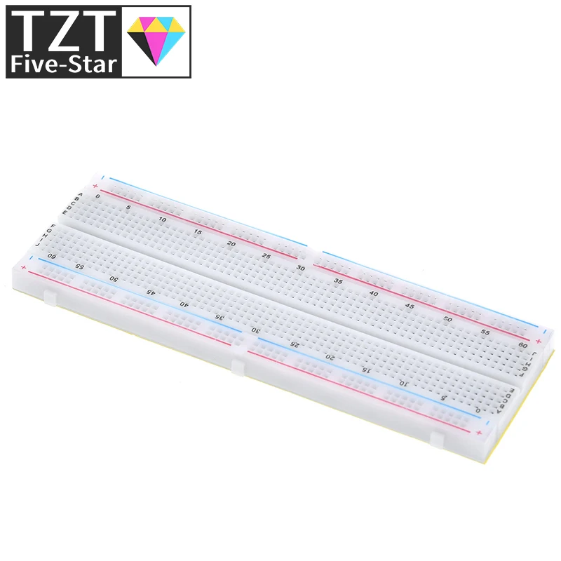 TZT 1/3 Stück Breadboard 830-Punkt-Board MB-102 MB102 – Bild 5