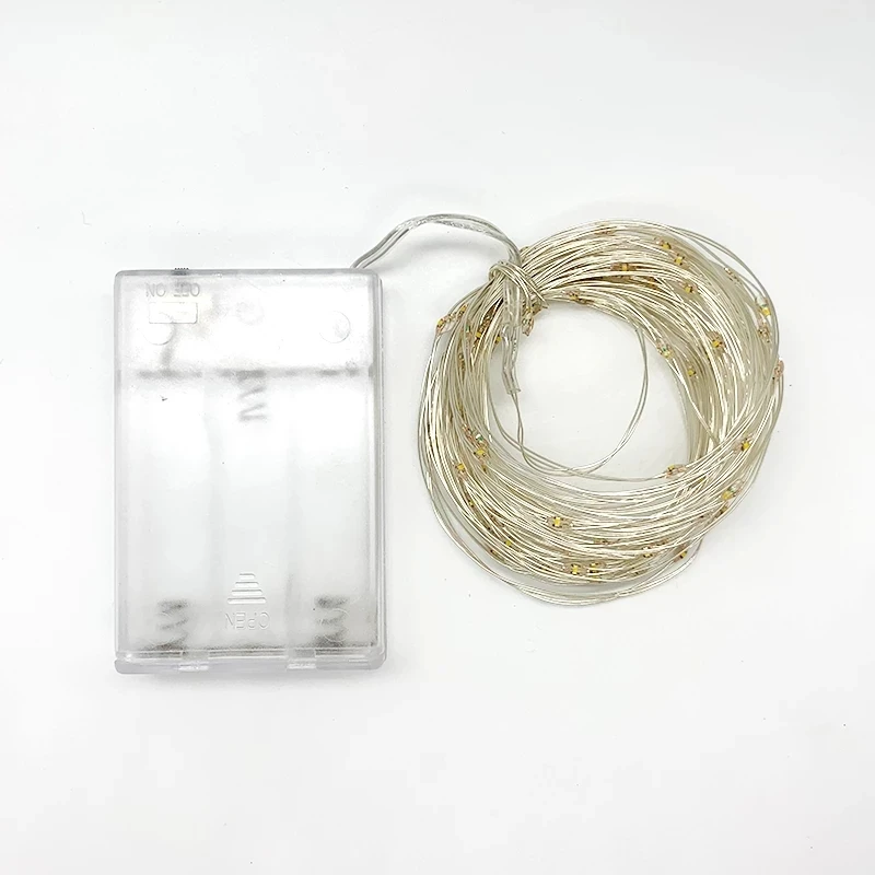 1M-30M 300Led Strings Kupferdraht 3XAA Batteriebetriebene – Bild 6