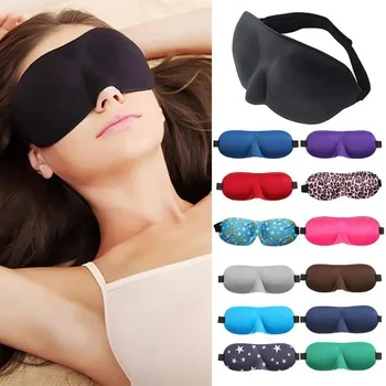 Bequeme, leichte Augenabdeckung, weiche 3D-konturierte Schlafmaske, atmungsaktiver Augenschutz für Männer