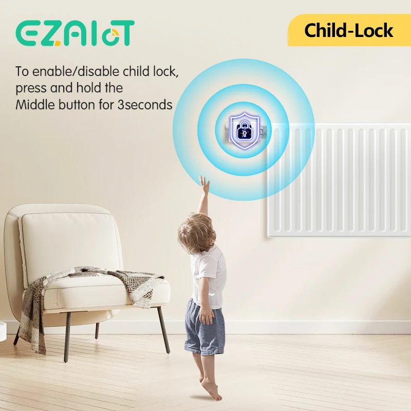 Tuya Smart WiFi Thermostatventil TRV Programmierbare APP – Bild 6
