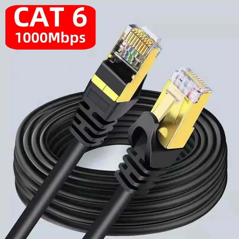 Netzwerkkabel Cat6 Ethernet, 10 Gbit/s, 1000 MHz