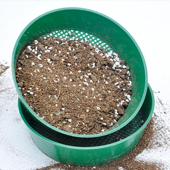 Kunststoff-Bodensieb-Filternetz für Boden, Stein, Sieben, Filtration, Hausgarten, Blumen, Pflanzen