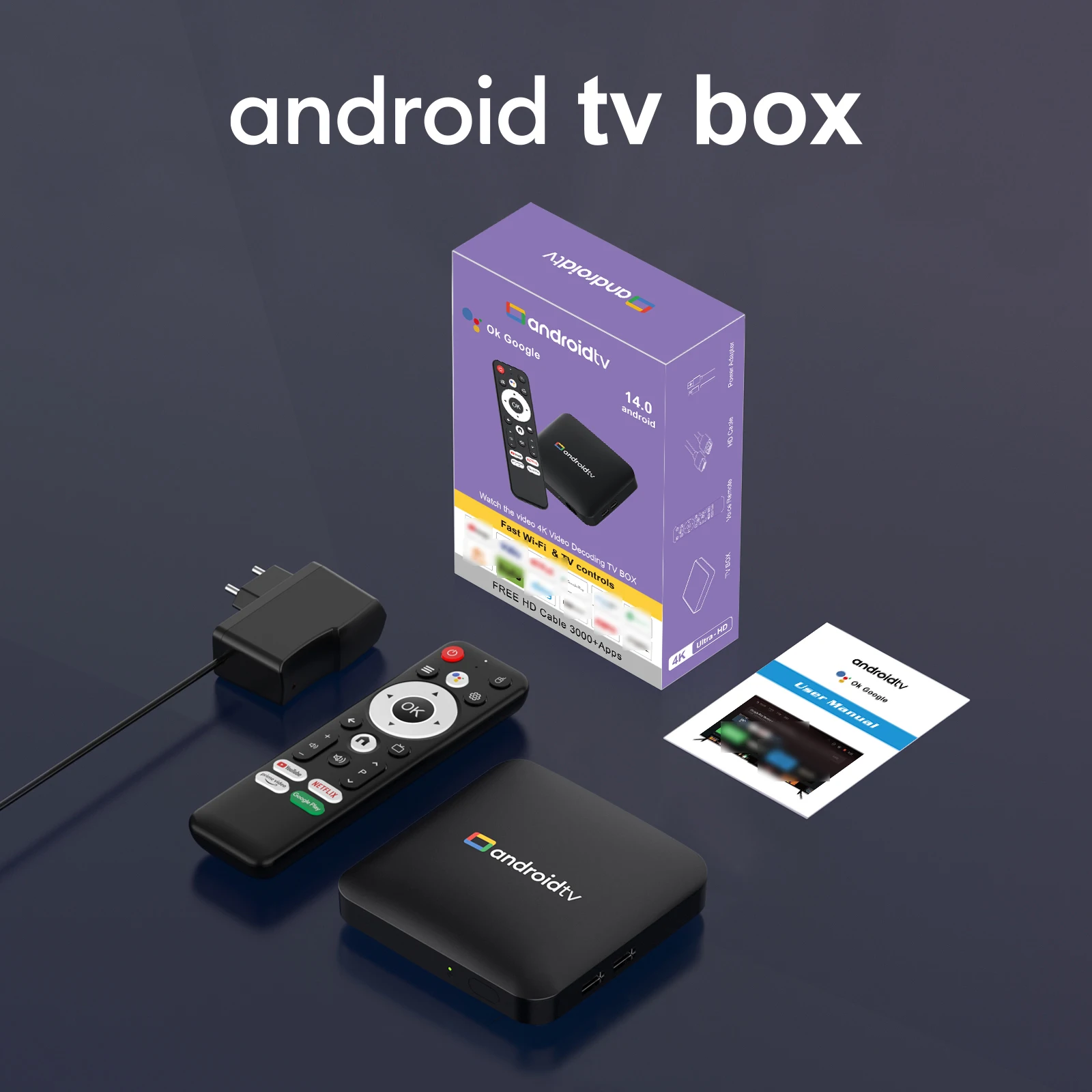 Android TV Box H96 Max S905L3 TV Box Heimkino Bluetooth mit – Bild 6