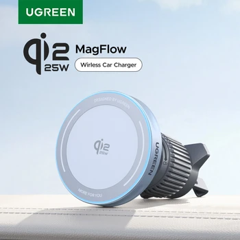 Qi2.2 Magnetische Auto-Ladehalterung 25 W / 15 W für MagSafe iPhone