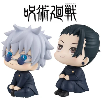 Anime Kute Fushiguro Toji Jujutsu Line Figur Gegenseitige Hilfe Satoru Ac Bodentemperatur Figur Q Version