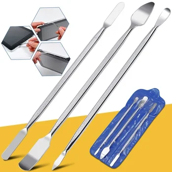 Reparatur Öffnung Hebeln Hand Tool Kit Klinge Smartphone Tablet PC Metall Spudger Zerlegen Werkzeuge (3 Stück)