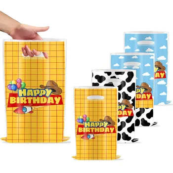 Blauer Himmel und Weiße Wolken Party-Geschenktüten Kinder Kuh-Süßigkeiten-Beutel Party-Zubehör Geschenktüten
