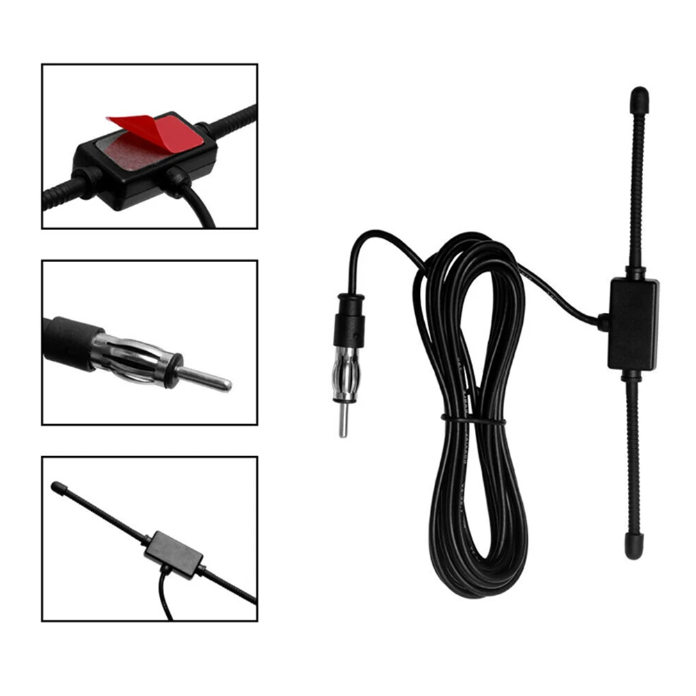 Auto Dipol Antenne Boot Stereo AM FM Glas Antenne Radio Auto – Bild 6