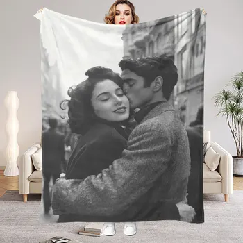 Personalisierte DIY-Fotodecke für Ihren Lieblingsmenschen - Flanelldecke mit personalisiertem Foto, weich