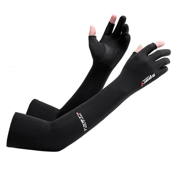 UV-Solar-Armstulpen, lange Manschetten für Radfahren, Männer und Frauen, cooler Sonnenschutz, Motorradfahrer
