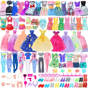 Handgemachte Puppe Kleidung für 11,5'' Puppe 2 Abendkleid Bikinis 3 Outfit 2 Mini Kleid 10 (50 Stück)