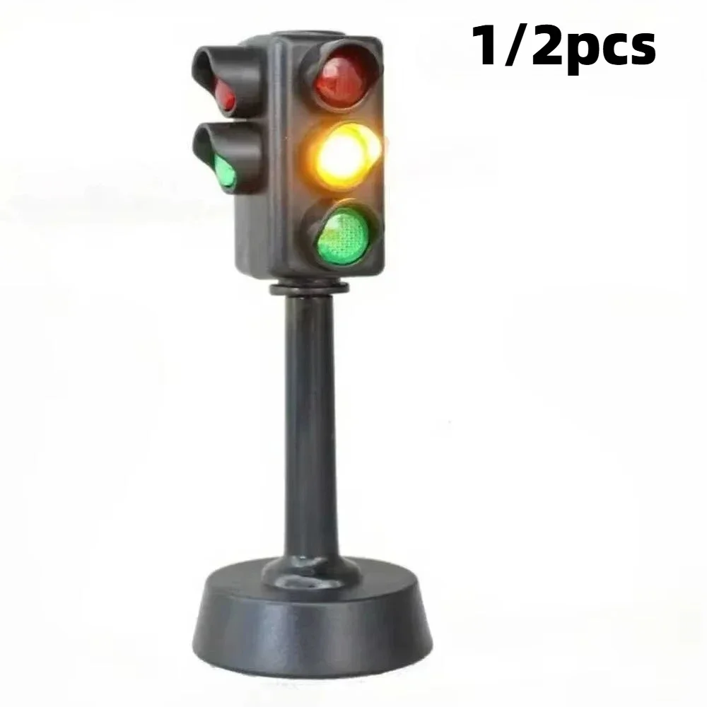 1/2 Stück Mini-Verkehrsschilder, Straßenlicht-Block