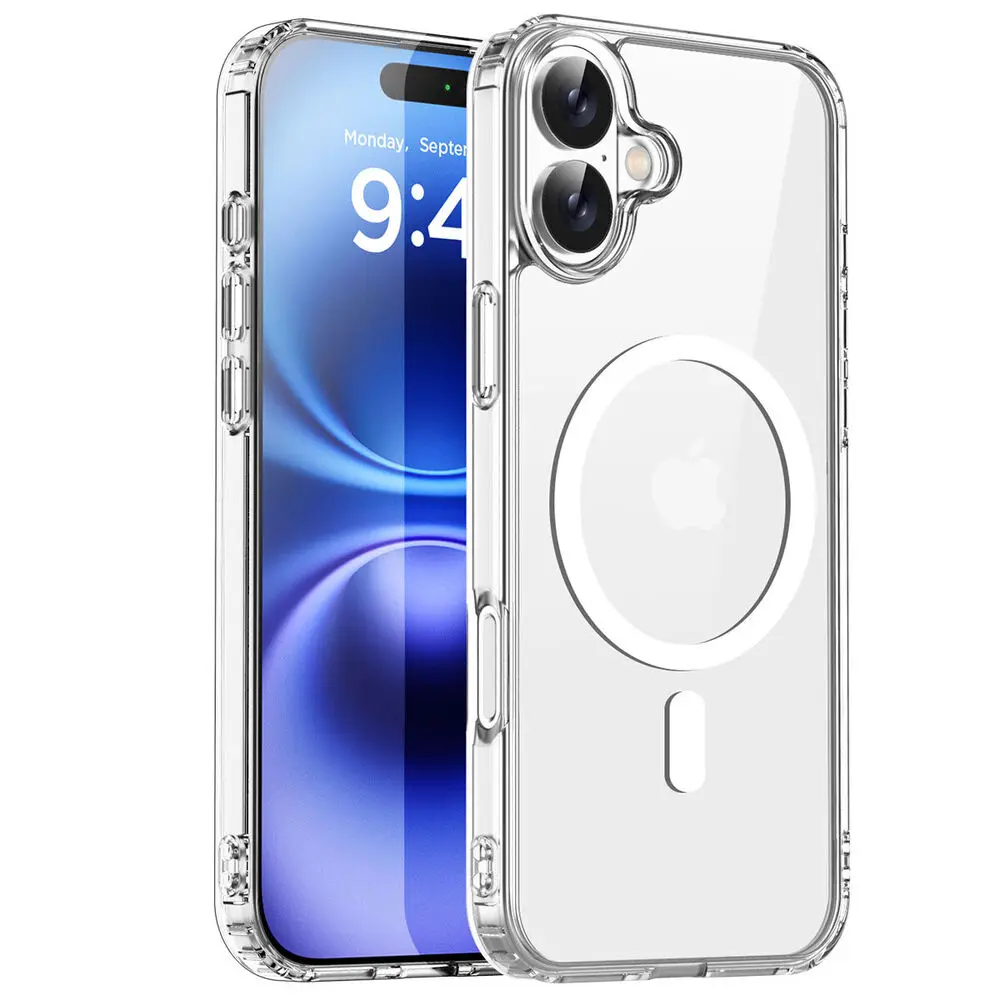Original Magnetische Transparente Telefon Fall Für iPhone 17