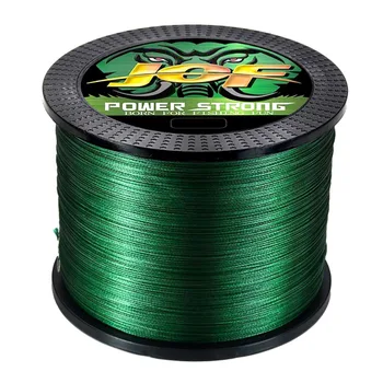 JOF Geflochtene Angelschnur Multifilament Karpfen Fliegen 4/8 Strang 300M 500M 1000M Multicolor Japan Spinning