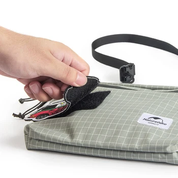 Naturehike Freizeit Satchel 3L Große Kapazität Null Brieftasche Outdoor Reise Wasserdichte Zipper Freizeit