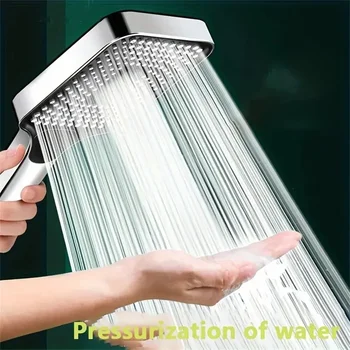 Verstellbarer Duschkopf, 3-Modus-Regendusche, Duschkopf mit großem Durchfluss