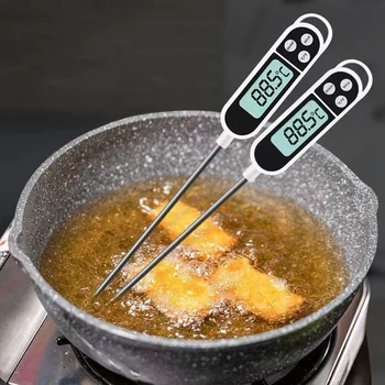 Sonde Typ Lebensmittel Thermometer Küche Digitale Thermometer Für Fleisch Milch Kochen Lebensmittel BBQ TP300