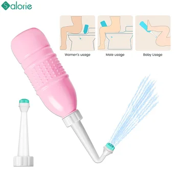 500ML Tragbare Bidet Sprayer Auslaufsicher Anal Douche Hand Bidet Anal Waschen Dusche Einlauf Allgemeine Zweck
