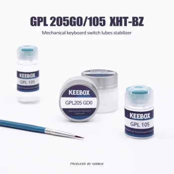 Keebox Krytox GPL205G0 GPL105 XHT-BDZ Mechanischer Tastaturschalter Schmierstabilisator Schmierfett