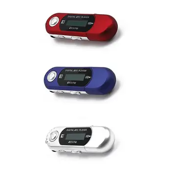 Mini-MP3-Player USB 2,0 kleines Flash-Laufwerk mehrsprachiger LCD-Musik-Player mit 3,5-mm-Audio-Buchse