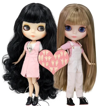 ICY DBS Blyth Puppe 1/6 Bjd Spielzeug Gelenkkörper weiße Haut glänzend & matt Gesicht 30 cm zum Verkauf