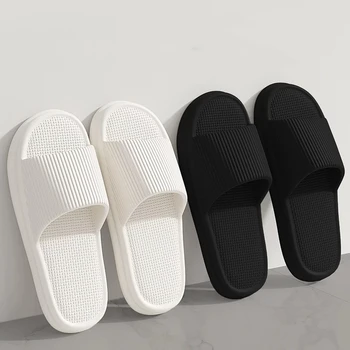 Frauen Sommer Concise EVA Hausschuhe Männer Weiche Hause Rutschen Paare Bad Nicht-slip Sandalen Erwachsene