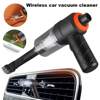 9000Pa Drahtlose Auto Staubsauger USB Lade 1200mAh Tragbare Reinigung Gerät Mini Nass und Trocken Staubsauger