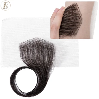TESS Damen-Topper, 25,4 cm, Haarpflaster, Tempel, Haarausfall, Handhaken, Spitze, einzelner Knoten