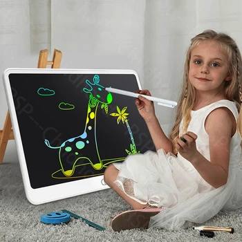 16/13/11 Zoll LCD Schreibtafel Zeichentablett Kinder Schreiben Malen Kinder Lernspielzeug für 3, 4, 5, 6, 7, 8