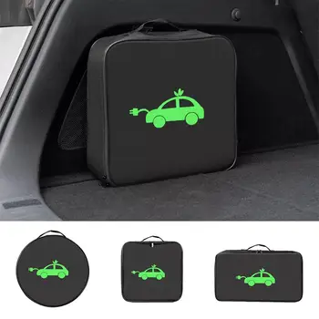 EV Kabel Organizer Tasche Elektrische Auto Ladegerät Box Lade Organizer Jumper Kabel Tasche Elektrische