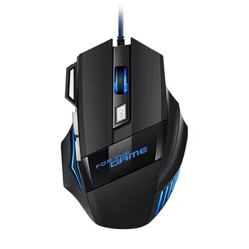 Hyperspeed USB Gaming Maus RGB Hintergrundbeleuchtung Ergonomische Gaming Mäuse 7D Esports Wired Maus