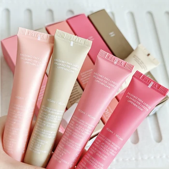 Makeup-Marke Sommer-Lippenbalsam Vanille-Beige Geburtstagskuchen-Rosa Zucker-Guave Gerösteter Marshmallow