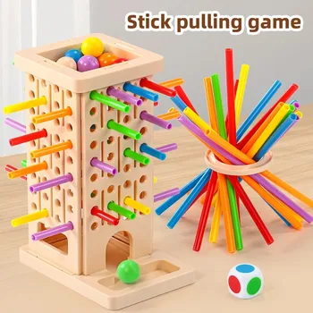 Frühkindliches Lernspiel Würfel-Shaker-Box-Set, Interaktives Mehrspieler-Tischspiel