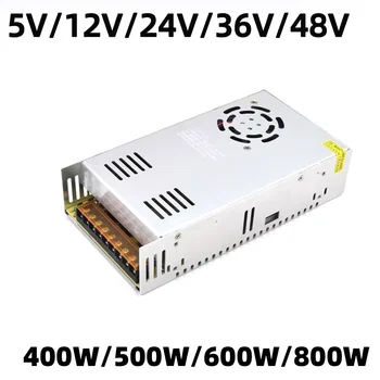 400W 500W 600W 800W Schaltnetzteil Lichttransformator AC 110V 220V zu DC 5V 12V 24V 36V 48V Netzteilquelle
