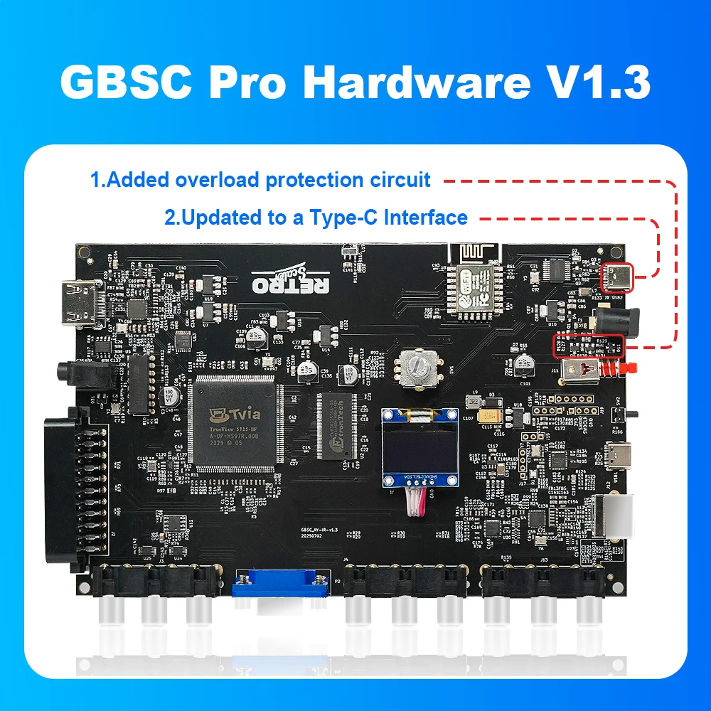 RetroScaler GBSC Pro GBS Control Scart RGBS YPbPr VGA – Bild 4