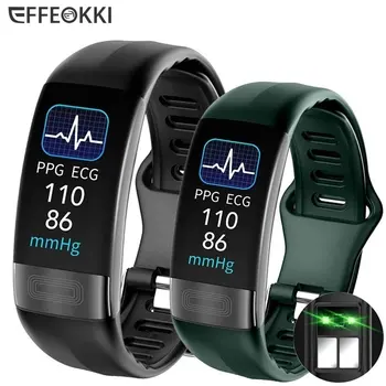EKG ppg Smart Armband Fitness Tracker für Frauen Männer Kalorien Blutdruck wasserdicht Sport Smart band