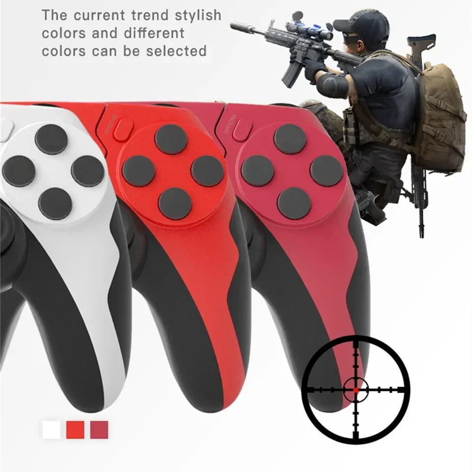 GAMINJA Wireless Controller Bluetooth Gamepad Doppel – Bild 3