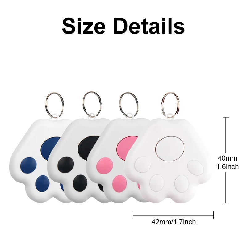 Smart Mini GPS Tracker Schlüssel Kinder Tasche Finder Hund – Bild 6