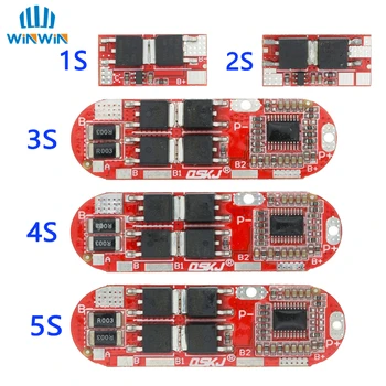 BMS 1S 2S 10A 3S 4S 5S 25A BMS 18650 Li-Ion Lipo Lithium Batterie Schutz Platine Modul PCB Pcm 18650 Lipo BMS
