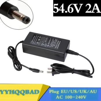 54,6 V 2 A Ladegerät für 48 V Li-Ionen-Akku-Ladegerät DC-Buchse/Anschluss für 48 V 13S Lithium-Ebike-Akku