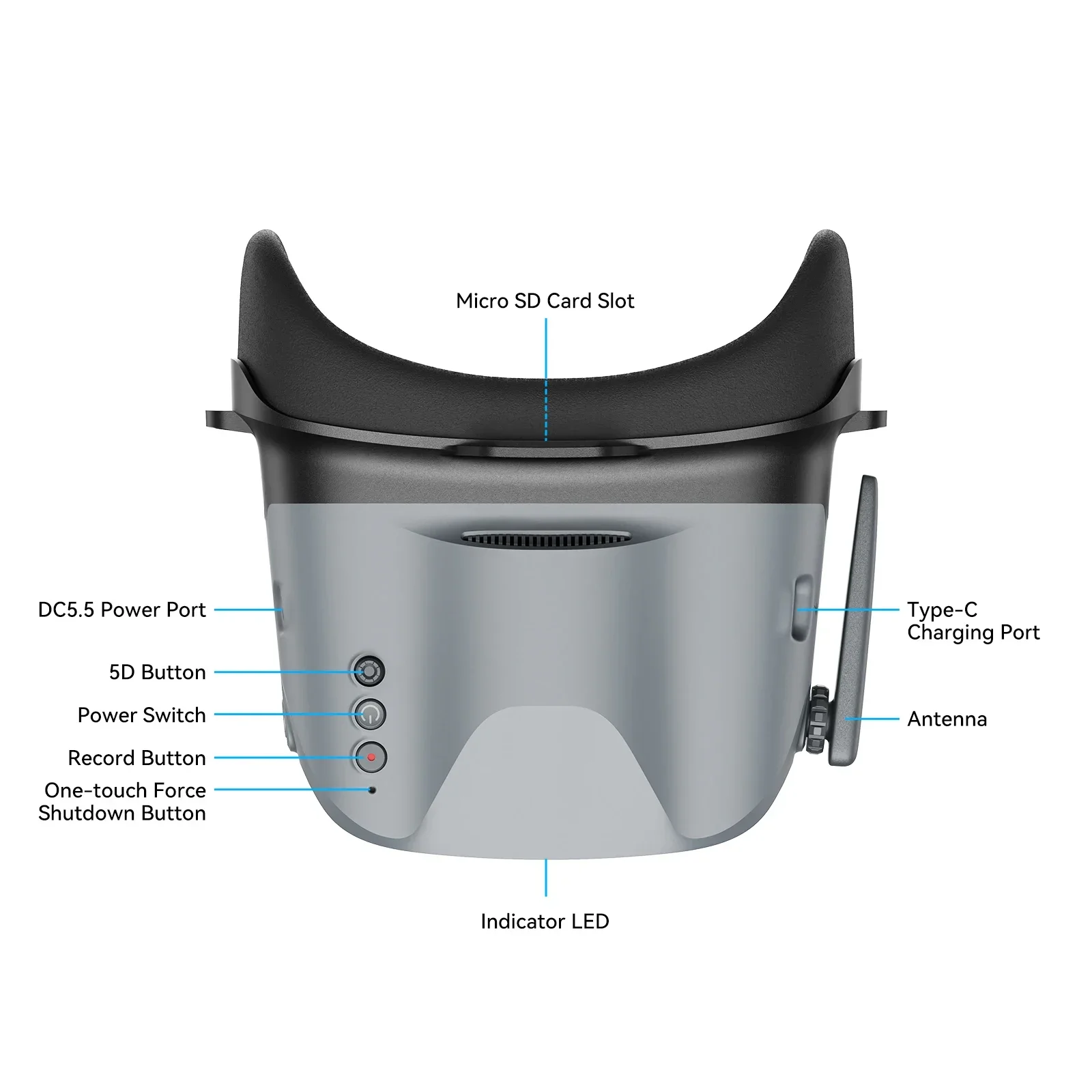 2026 NEUE BETAFPV VR04 FPV-Brille mit analogem – Bild 2