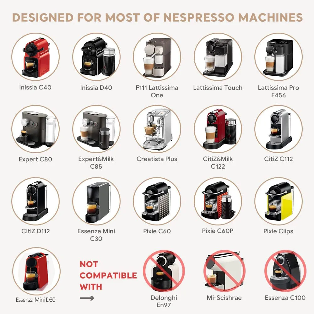 Für Nespresso wiederverwendbare Kaffeekapsel Edelstahl Rich – Bild 6