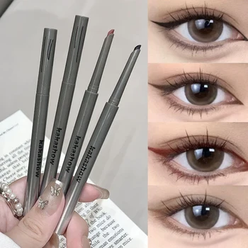 Kakashow-Kleber-Eyeliner, Schlaf-Seidenpinsel, natürliche Farbe, langanhaltendes Augen-Make-up, wasserdicht
