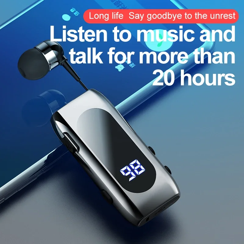 K55 Lavalier Business Bluetooth 5.2 Kopfhörer – Bild 2