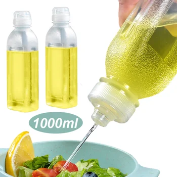1000 ml Squeeze Gewürz Flaschen Screaming Oil Control Flasche Hohe Temperatur Öl Widerstand Soja