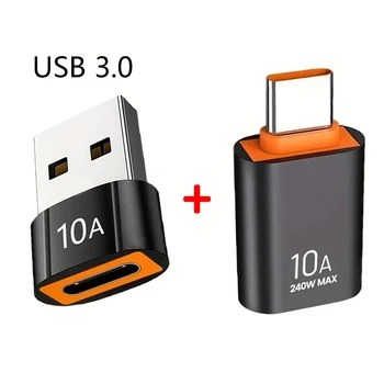 USB C 3.0-Adapter Typ C auf USB 3.0-Adapter für Mobiltelefone, männlich auf weiblich, USB-C-Konverter