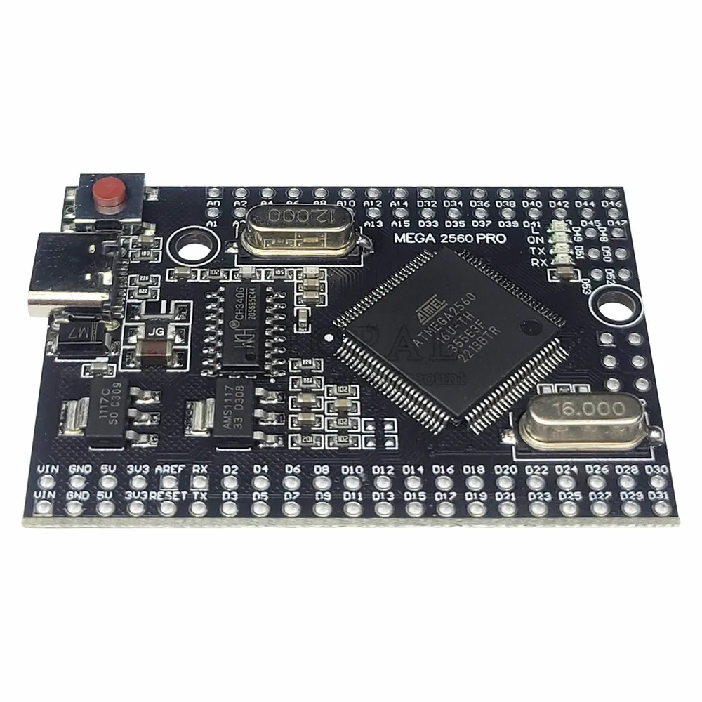 Mega 2560 Pro Board, USB-C, 256 KB Flash, 38×55 mm – Bild 6