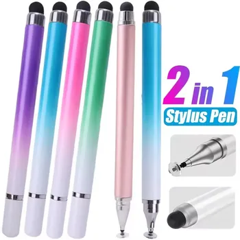 2-in-1-Universal-Stylus-Stift für Tablet, mobil, Android, iOS, Telefon, iPad, Zubehör, Zeichnung