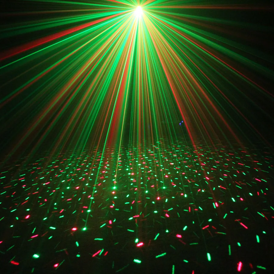 ESHINY Mini 2in1 R&G Laser Full Star Patterns Projektor DJ – Bild 2