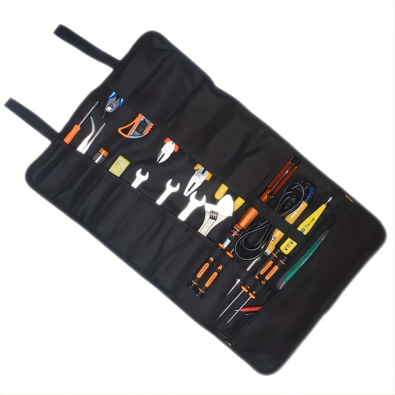 22-Taschen Oxford Canvas Klappschlüssel Rolle – Bild 2